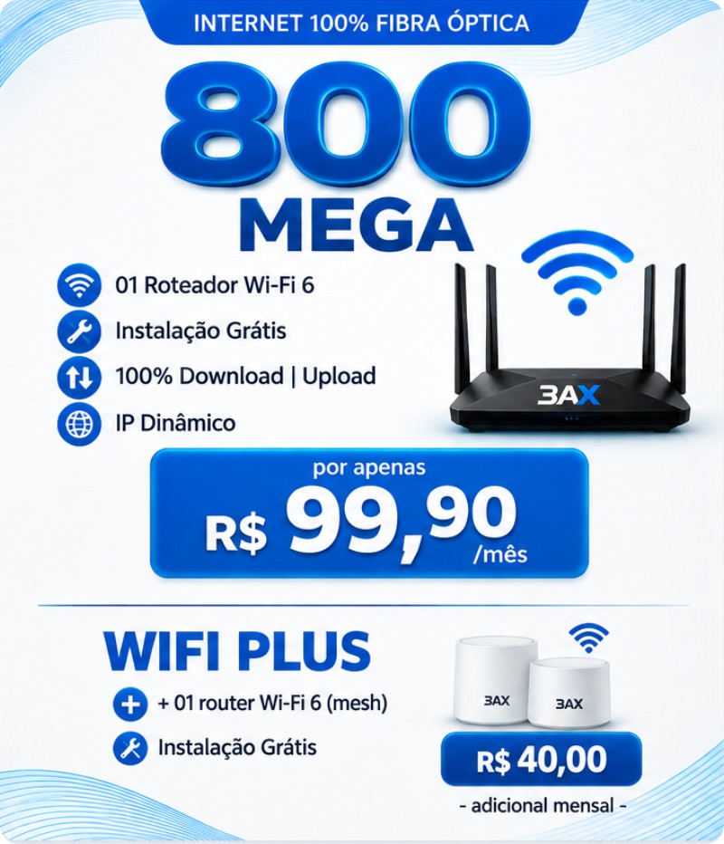 Plano 800 Mega