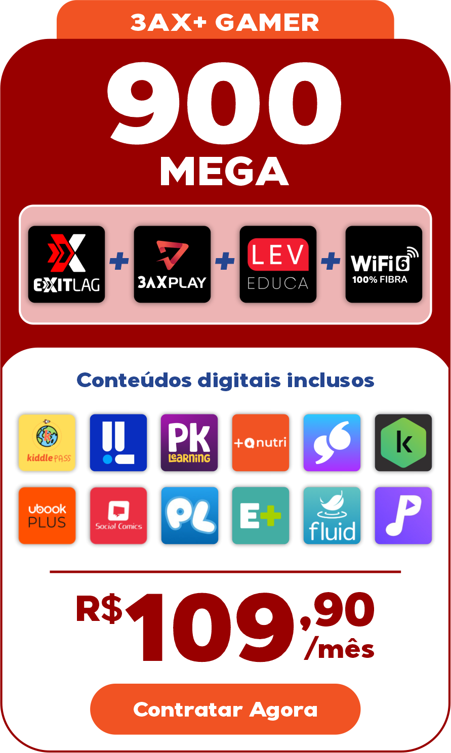 3AX+ Gamer 900 Mega